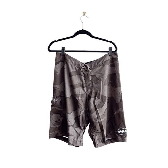 Billabong Mens Platinum Stretch Recycler Hydrostretch Board Shorts Camo Size 34 - Picture 1 of 8